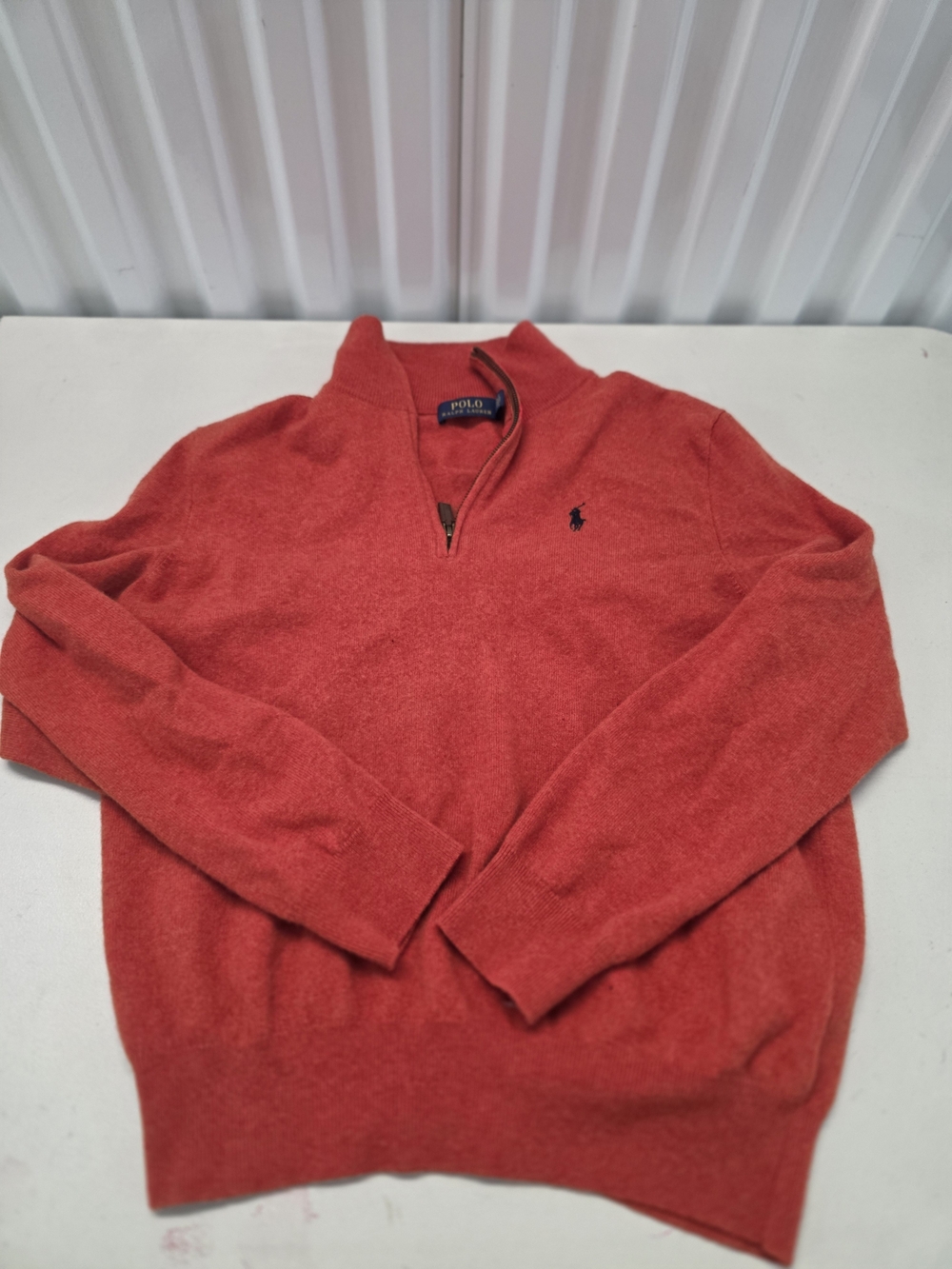 Polo Ralph Lauren Quarter Zip Pullover Sweater Men’s Size Medium